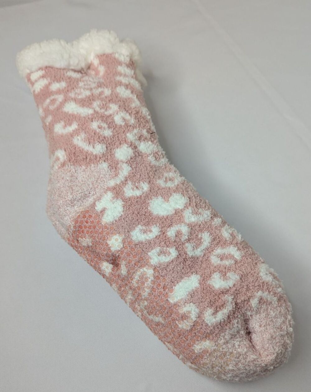 Cuddl Duds Sherpa Lined Lounge Socks Slippers Women’s Sz 4-10 Plush Filled NEW - Picture 3 of 5